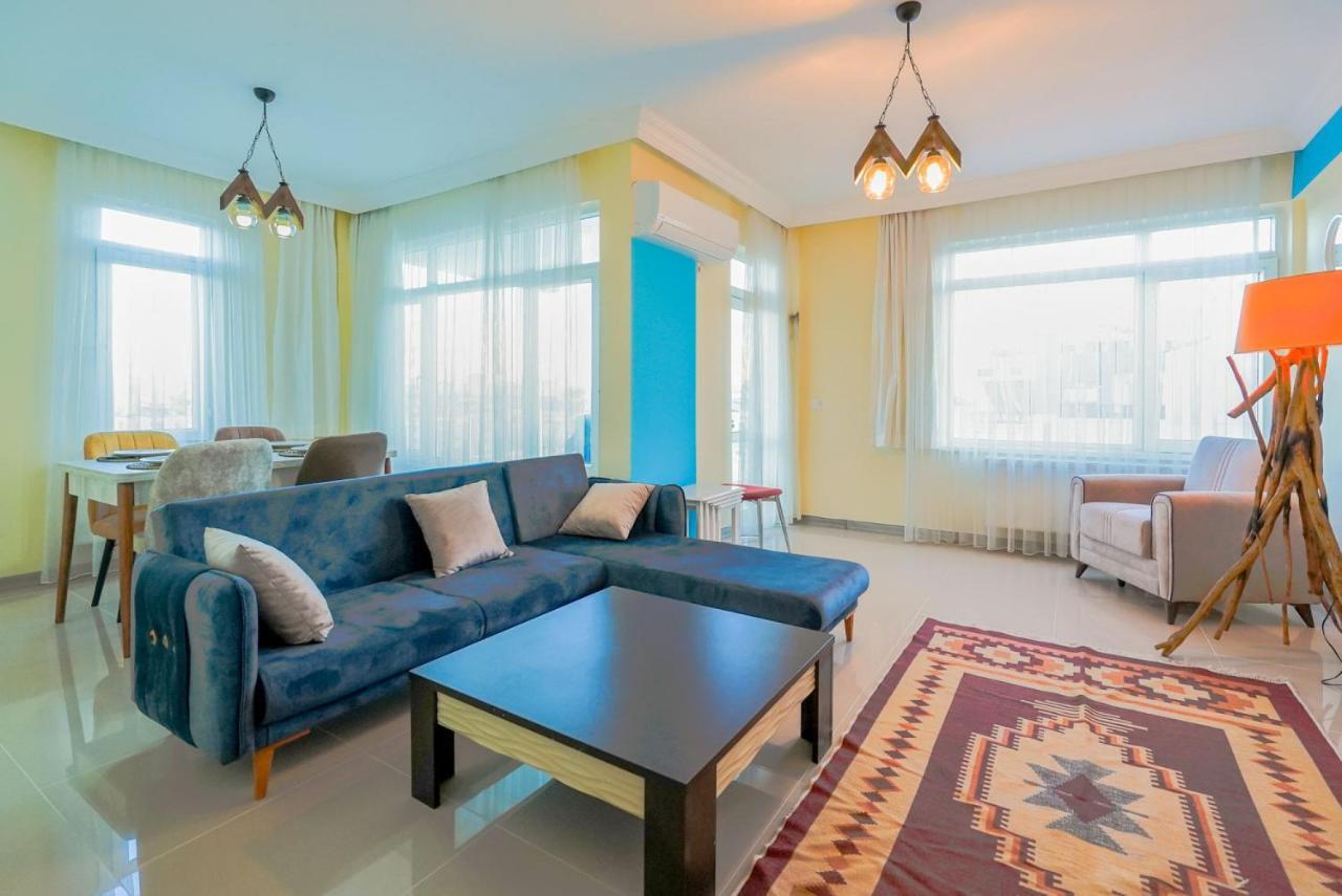 Central And Comfy Flat With Balcony In Muratpasa Antalya Exterior foto